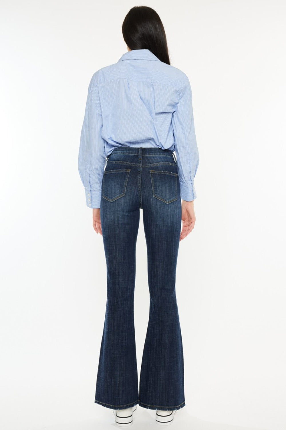 Mid Rise Flare Jeans - Kancan - Jeans