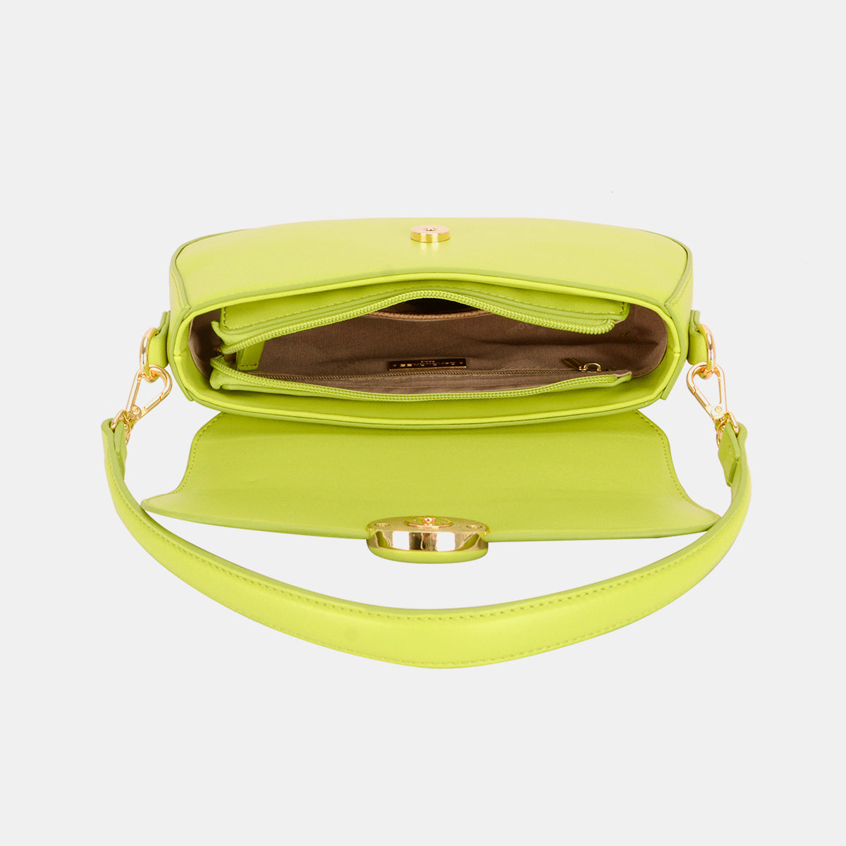 Pastel David Jones PU Leather Shoulder Bag - Bags