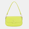 Pastel David Jones PU Leather Shoulder Bag - L.Green / One Size - Bags