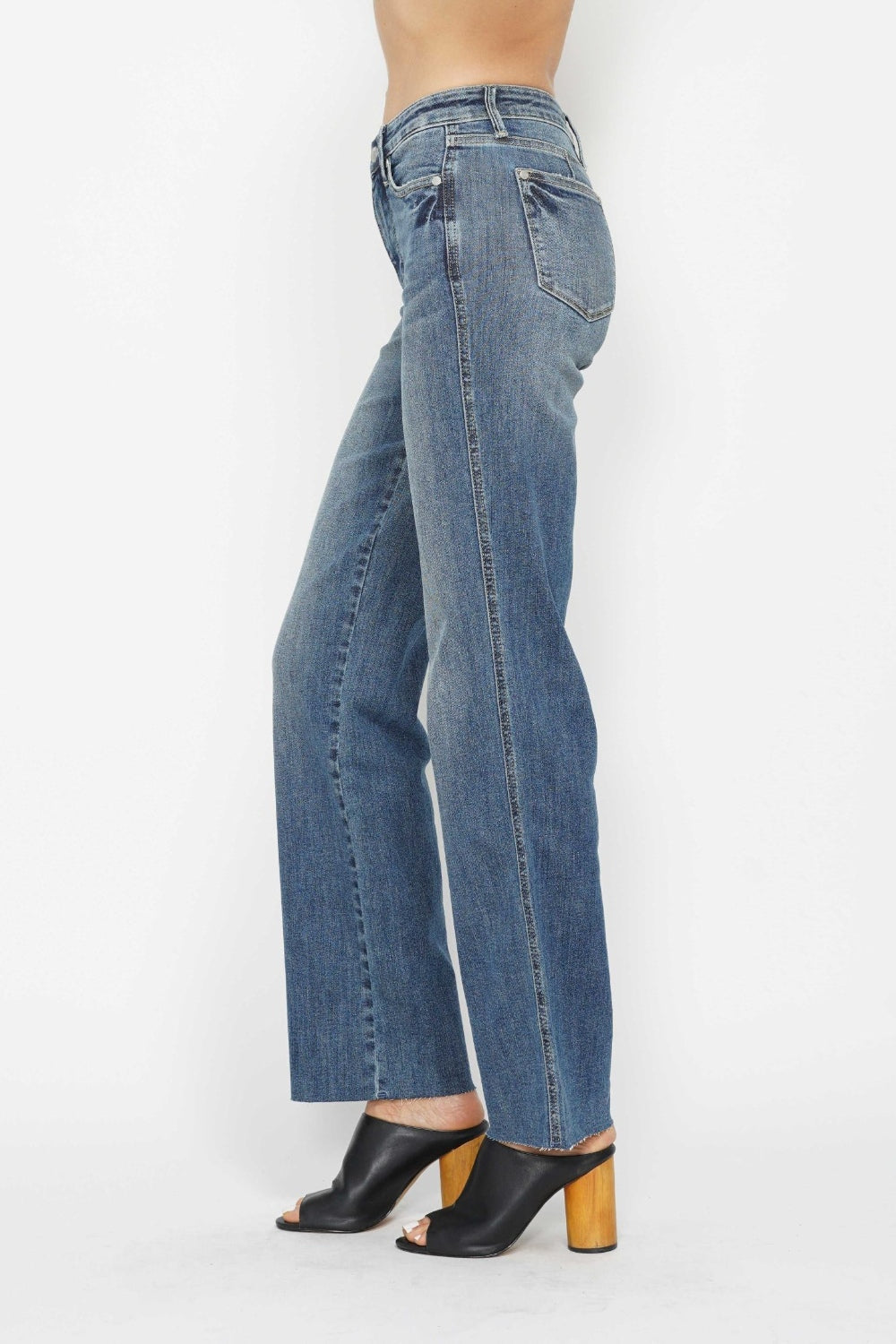 Tummy Control Straight Jeans - Judy Blue - Jeans