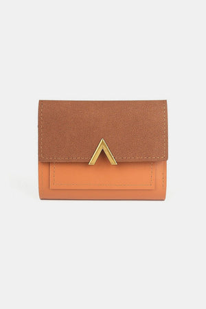 Zenana Compact Trifold Wallet - Camel / One Size